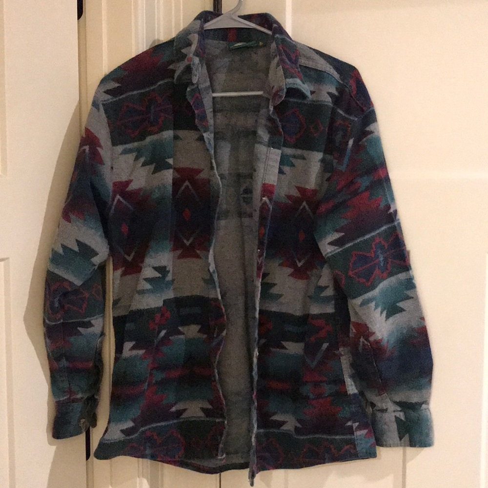 Cozy Aztec printed Flannel